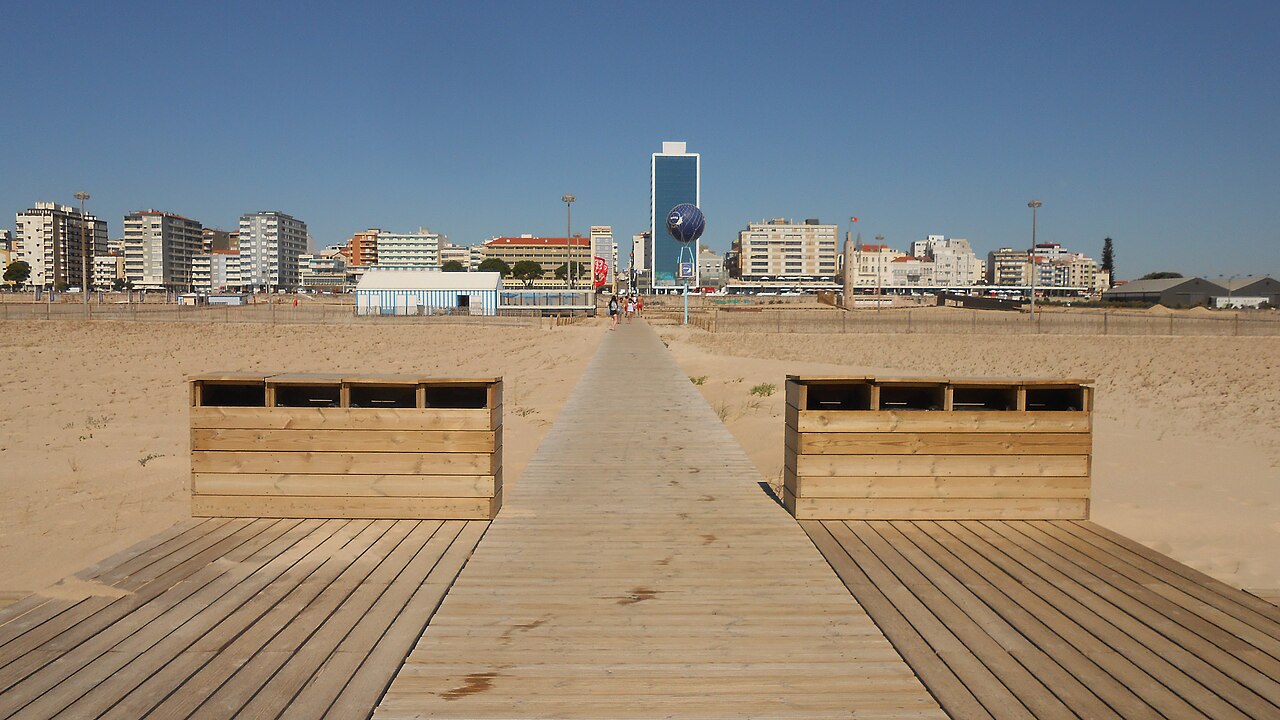 Figueira da Foz beach on the Silver Coast