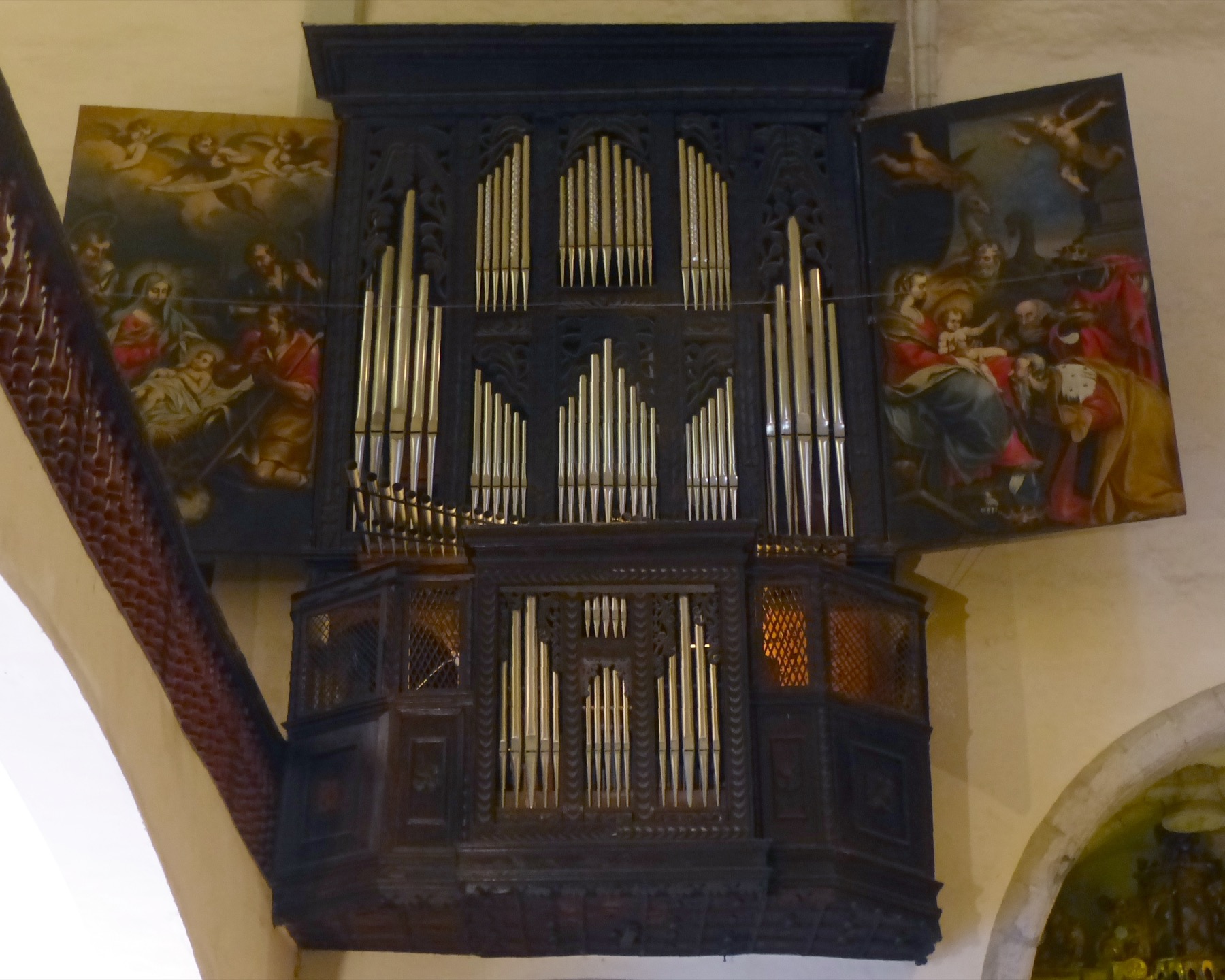 Historic organ associated with the Cadaqués art story