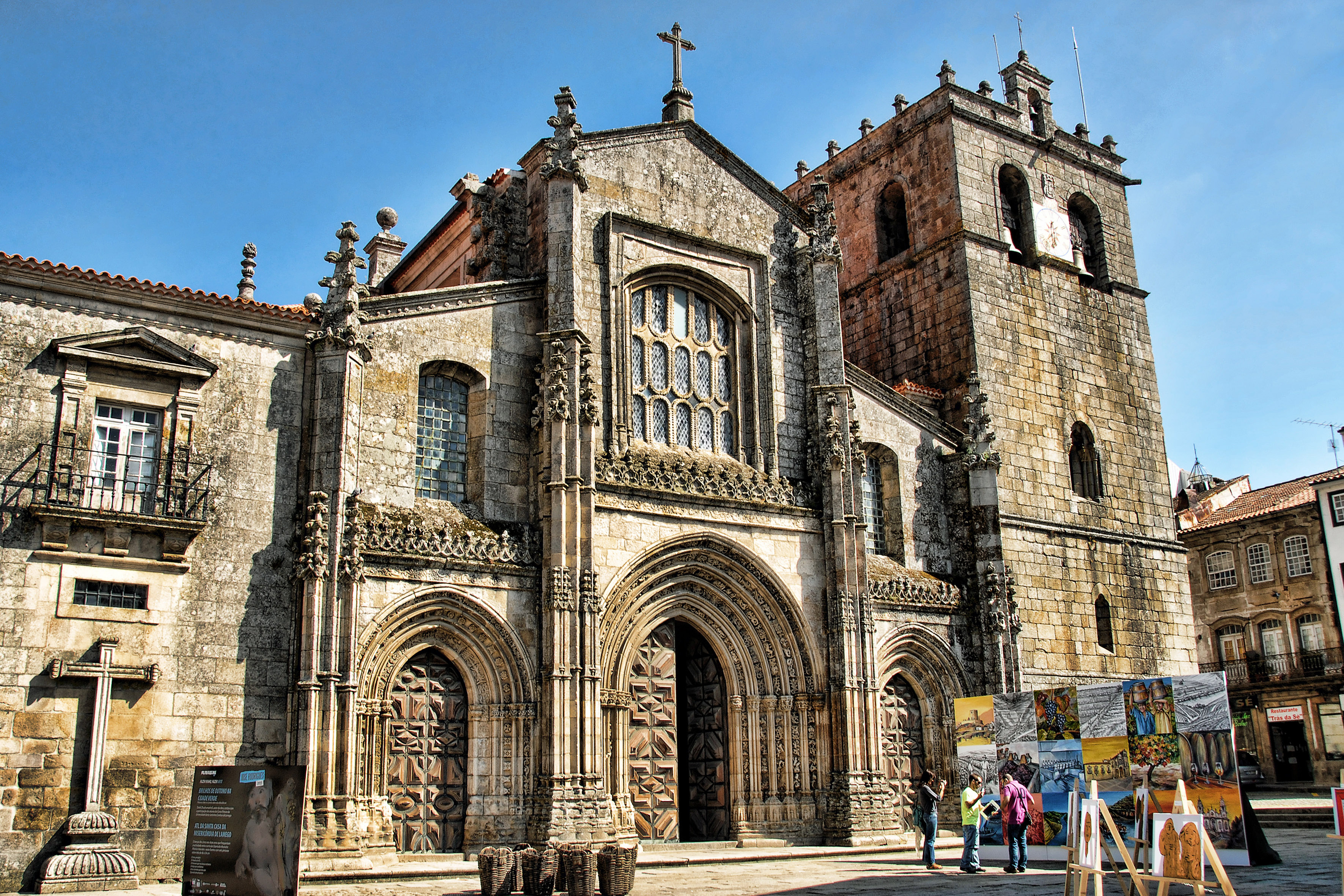 Historic stone architecture in Lamego